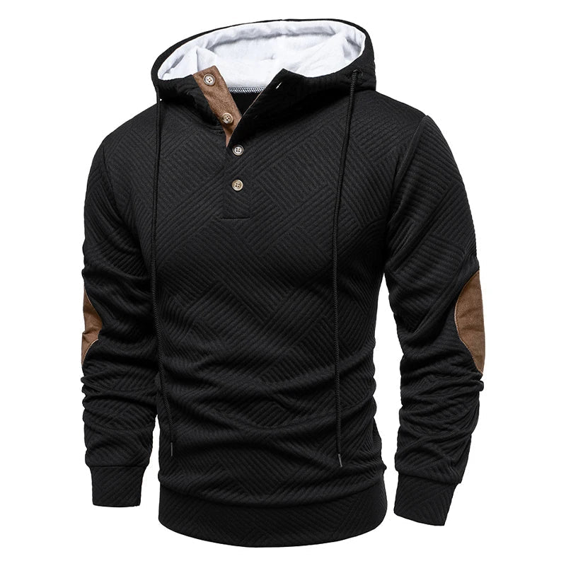 Octavio | Jersey con capucha y botones