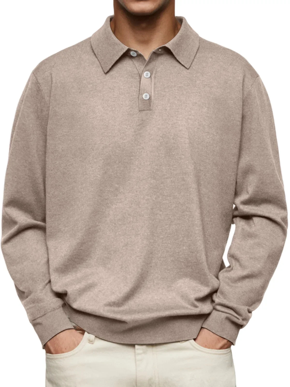 Beeckhoven™ | Casual Poloshirt Met Lange Mouwen