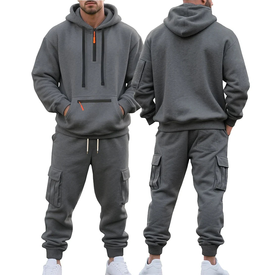Beeckhoven™ | Sportieve & Warme Hoodie + Broek Set