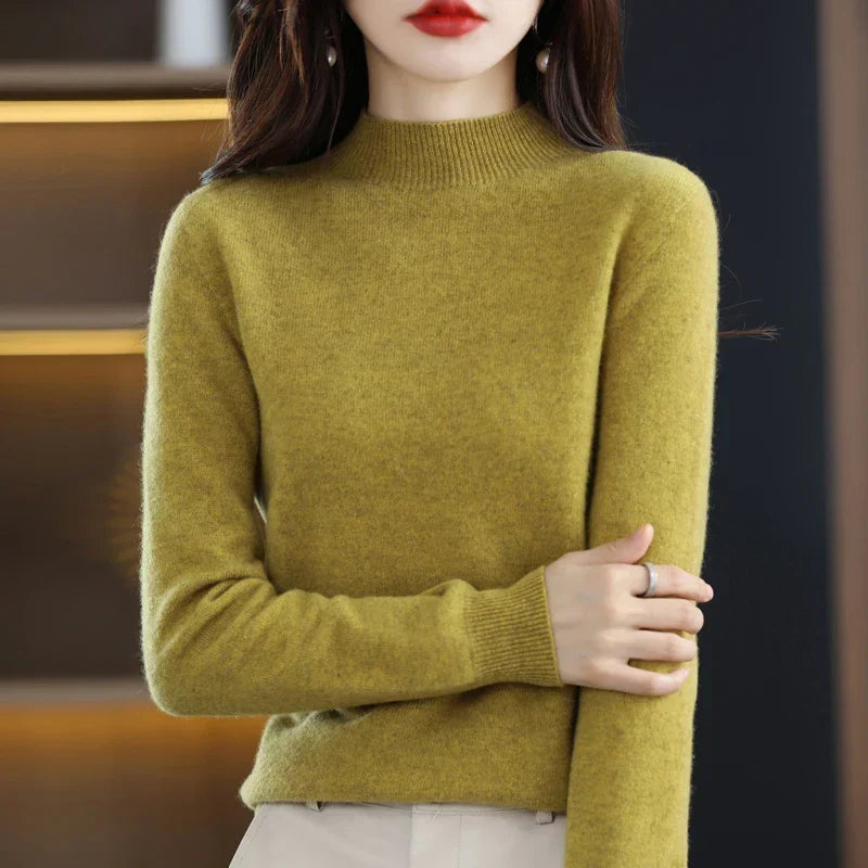 Irune | Jersey de punto minimalista en 17 colores