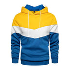 Leandro | Sudadera con capucha de bloques de color