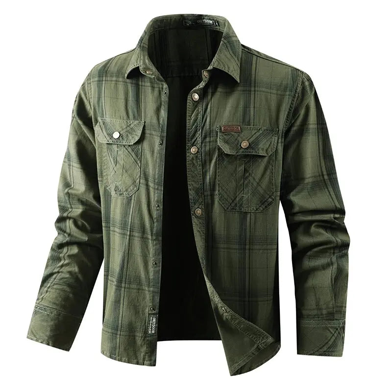 Amadeo | Sobrecamisa de invierno de algodón