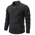 Bernabé | Jersey con cuello de camisa