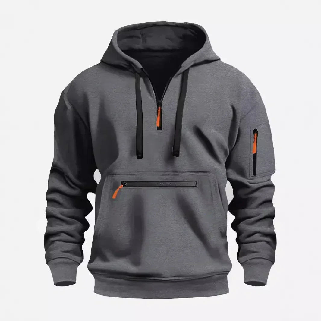 Aquilino | Sudadera con capucha y cremallera