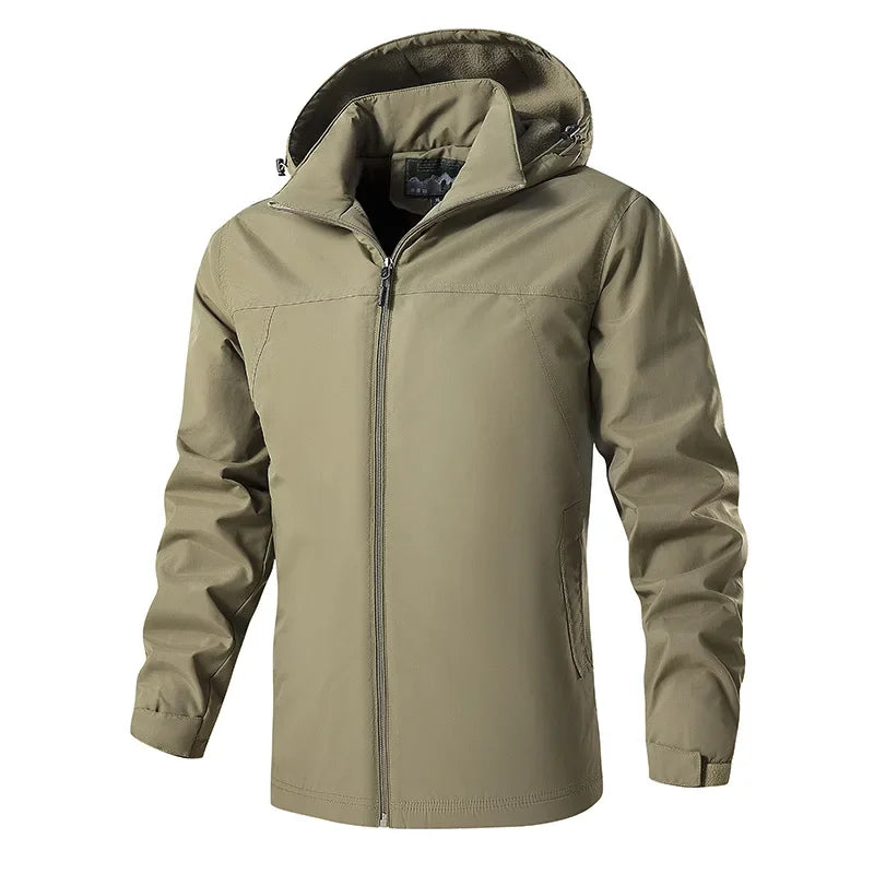 Jaime | Chaqueta de invierno forrada cortavientos e impermeable