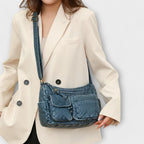 Fenda | Bolso efecto piel vintage de estilo clásico
