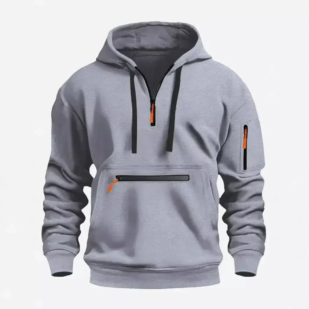 Aquilino | Sudadera con capucha y cremallera