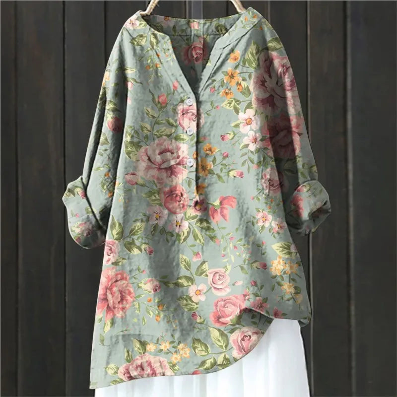 Rosa | Blusa con encanto floral