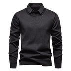 Faustino | Jersey con cuello camisero
