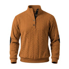 Arnaldo | Jersey de ochos con cuello alto y botones