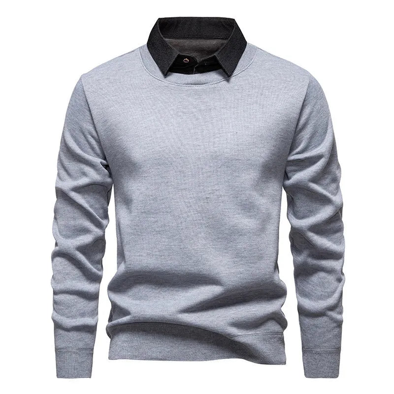 Faustino | Jersey con cuello camisero