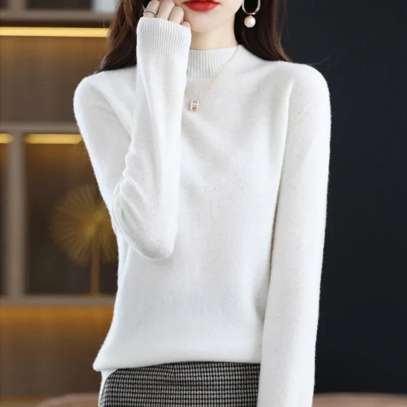 Irune | Jersey de punto minimalista en 17 colores