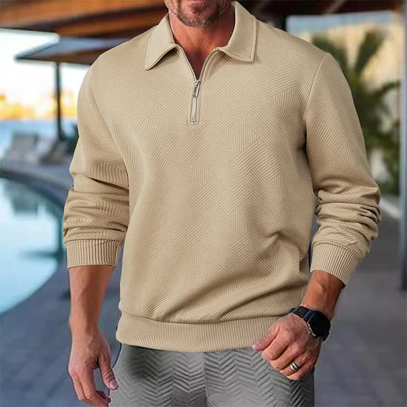 Jacinto | Jersey con cuello de cremallera