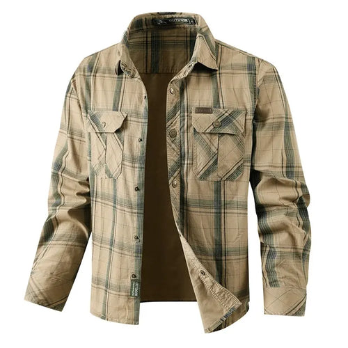 Amadeo | Sobrecamisa de invierno de algodón