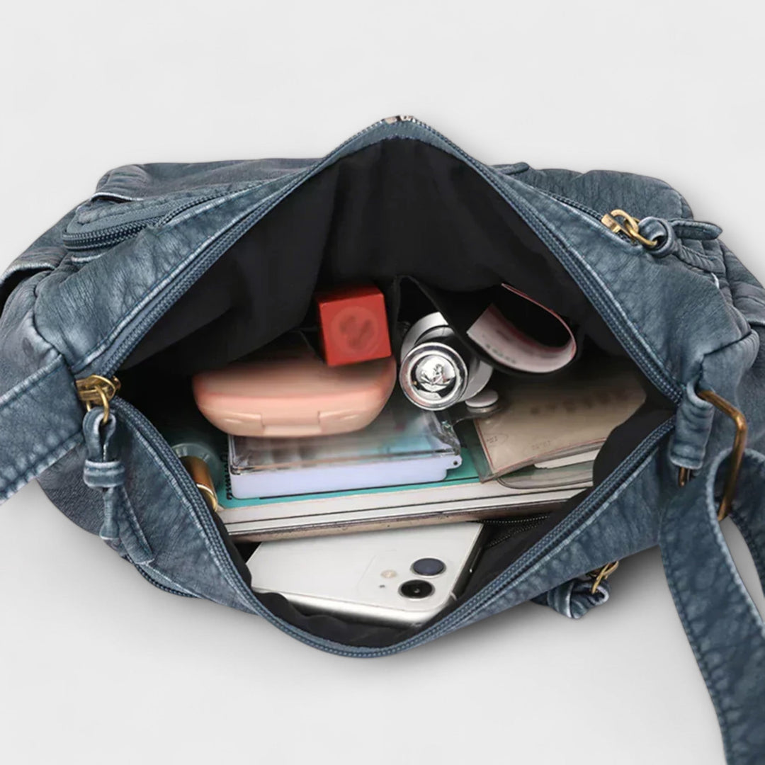 Fenda | Bolso de piel vintage de estilo clásico