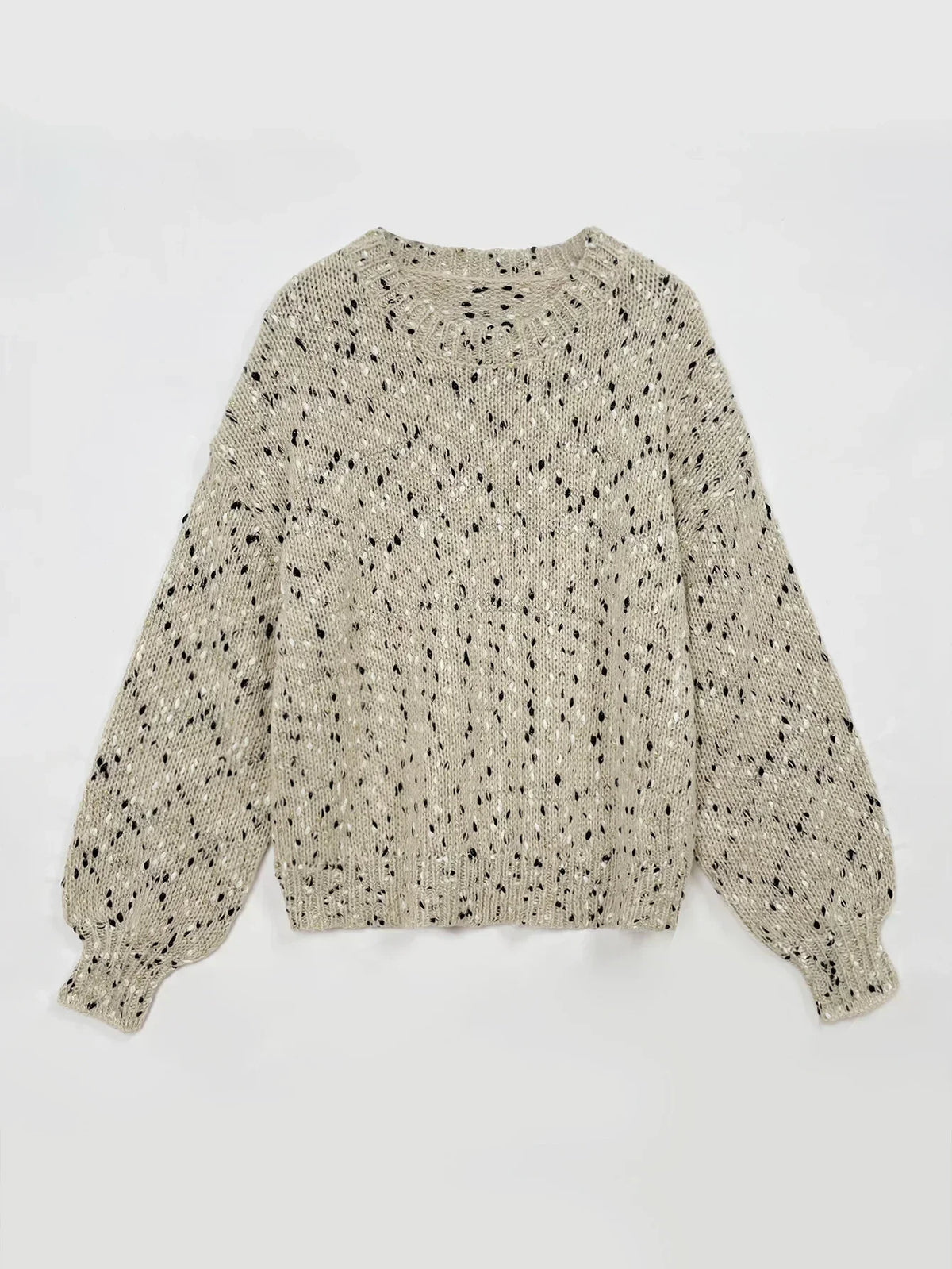 Laia | Jersey de punto con cuello redondo
