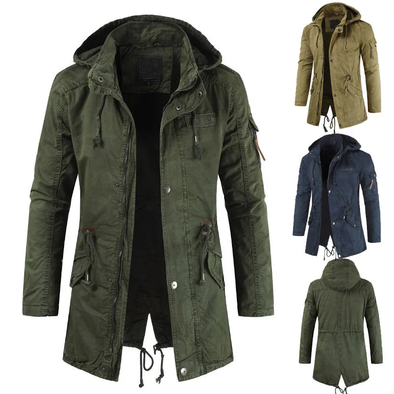 Salvador | Chaqueta de invierno acolchada con capucha