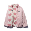 Nieves | Chaqueta reversible con corazones