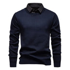 Faustino | Jersey con cuello camisero