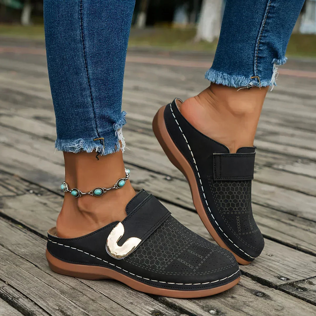 Marel | Elegantes sandalias de cuña con soporte para mujer