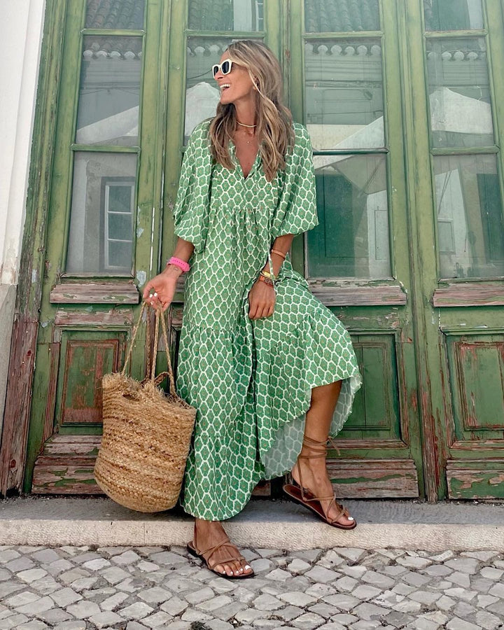 Maila | Vestido maxi bohemio