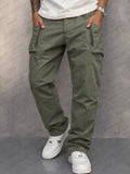 Ricky | Cómodo pantalón cargo de algodón para hombre