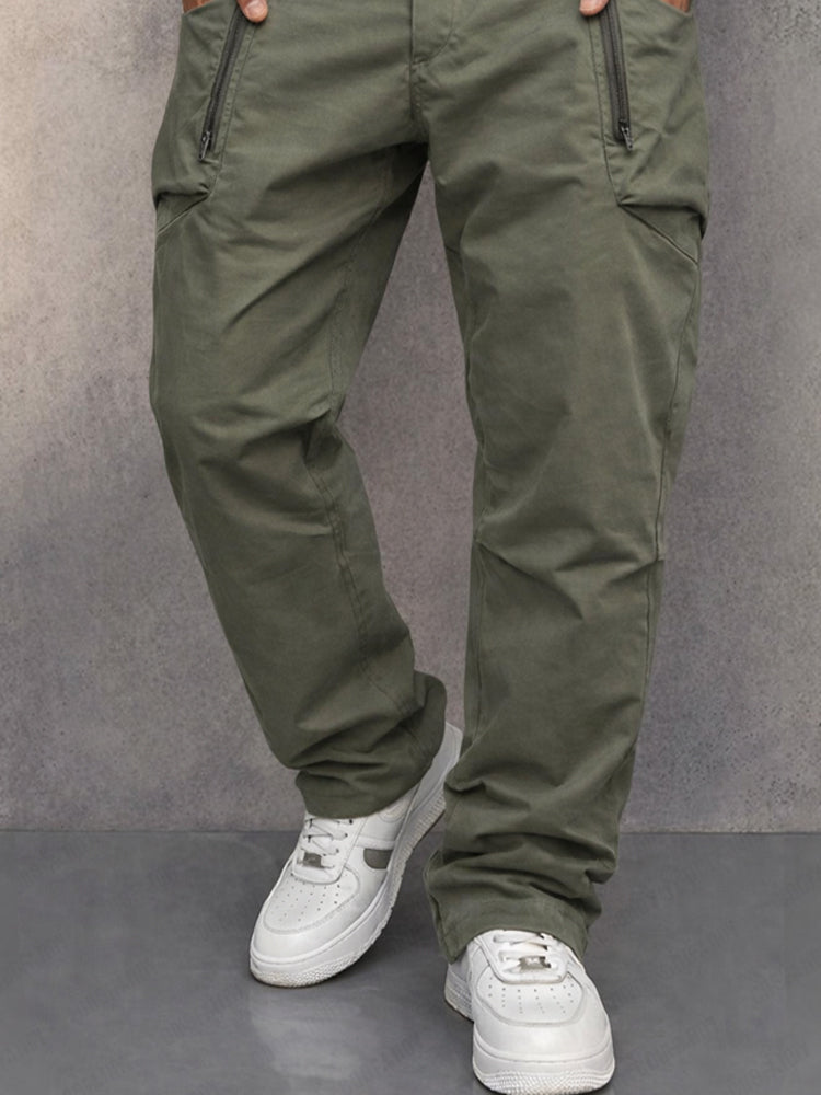 Ricky | Cómodo pantalón cargo de algodón para hombre