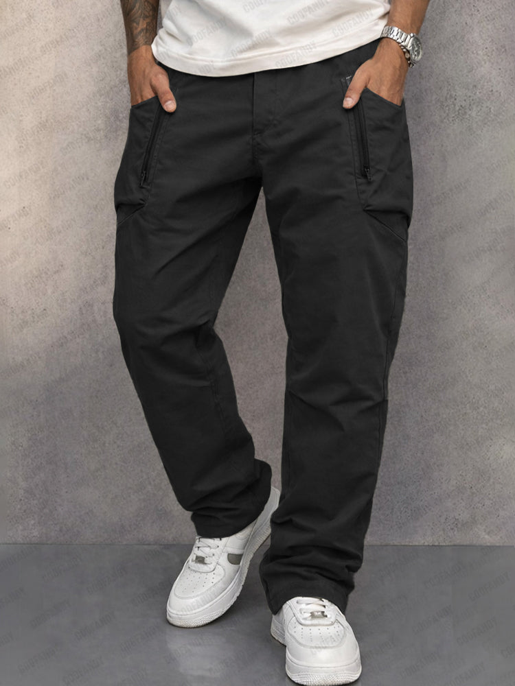 Ricky | Cómodo pantalón cargo de algodón para hombre