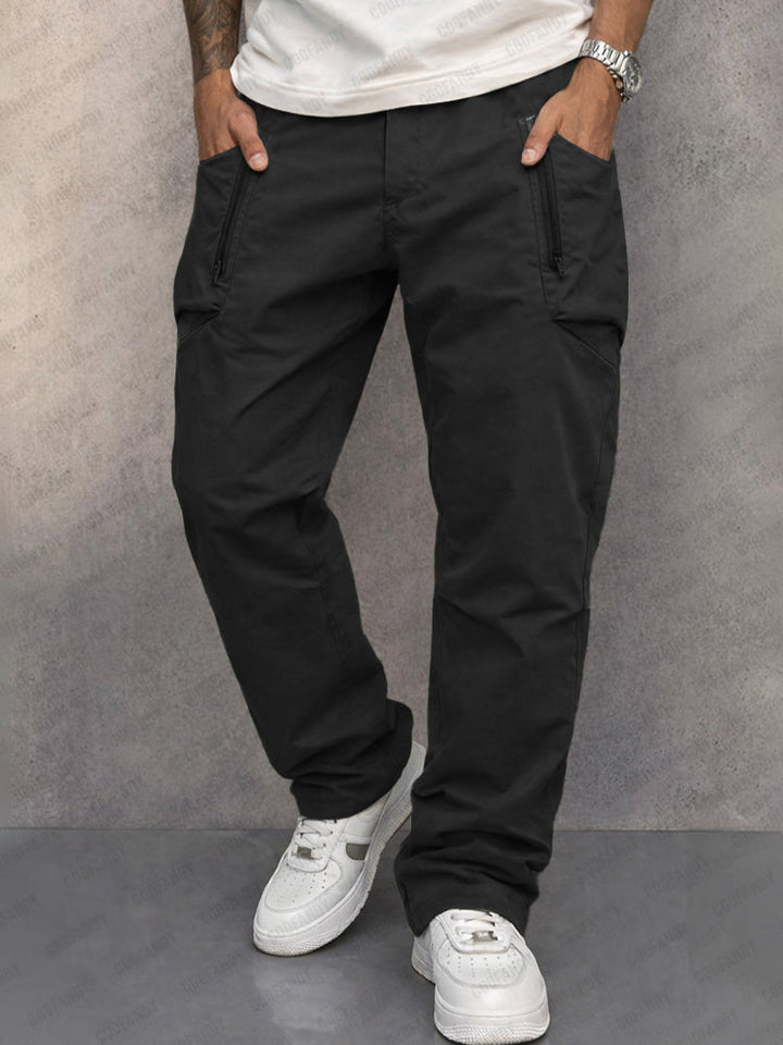Ricky | Cómodo pantalón cargo de algodón para hombre