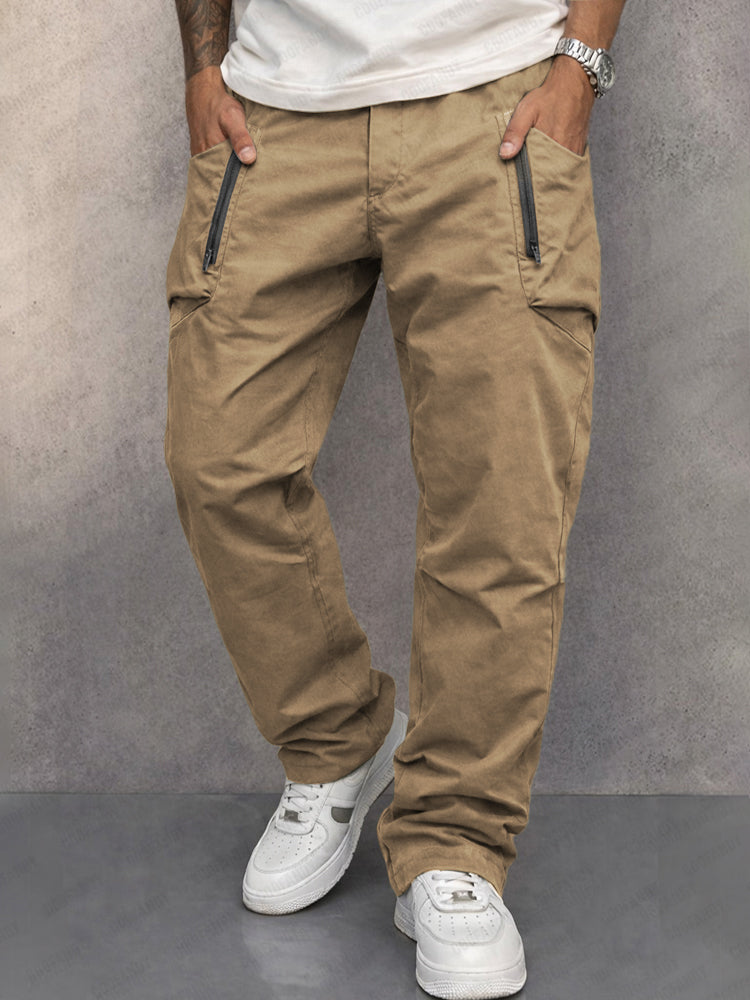 Ricky | Cómodo pantalón cargo de algodón para hombre