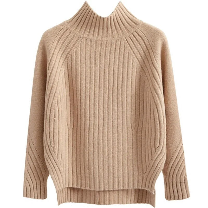 Emilia | Jersey de punto de cuello alto