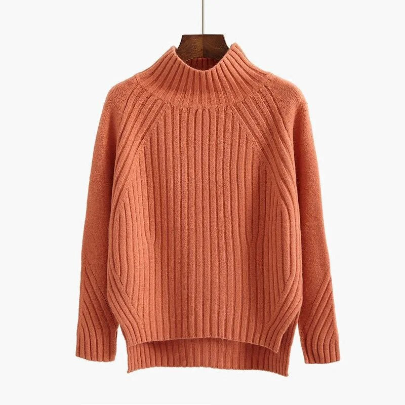 Emilia | Jersey de punto de cuello alto