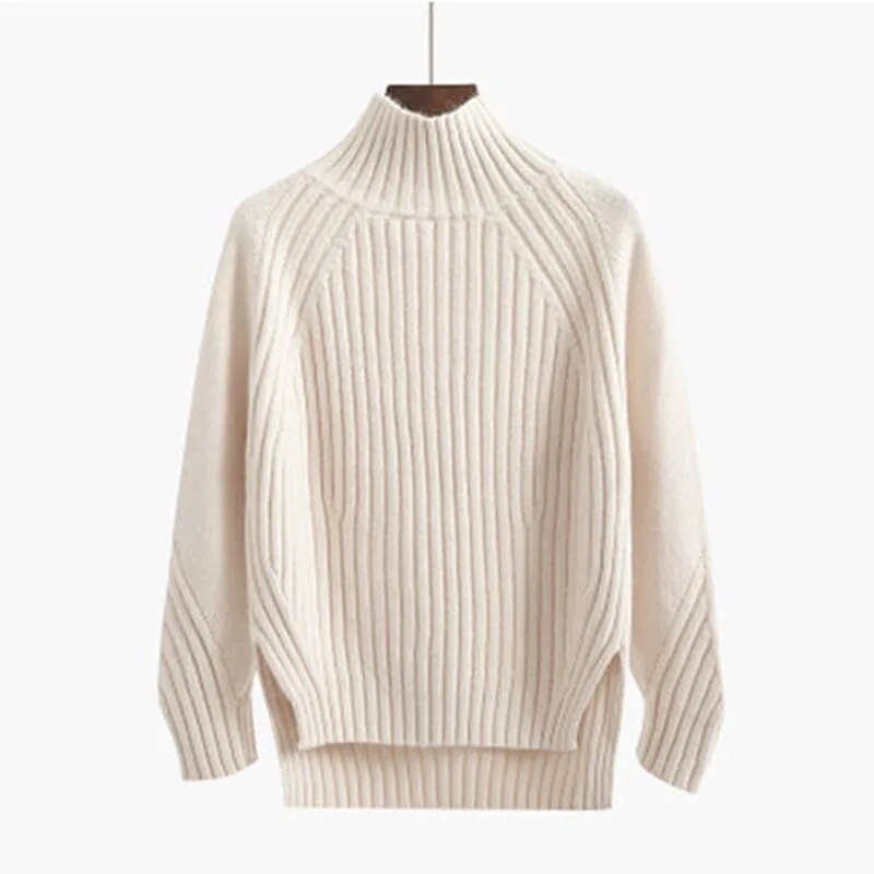 Emilia | Jersey de punto de cuello alto