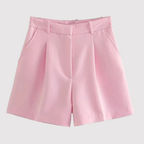 Frieda | Shorts elegantes con pliegues