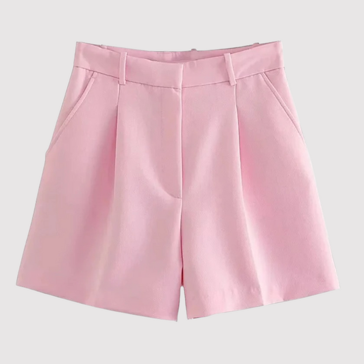 Frieda | Shorts elegantes con pliegues