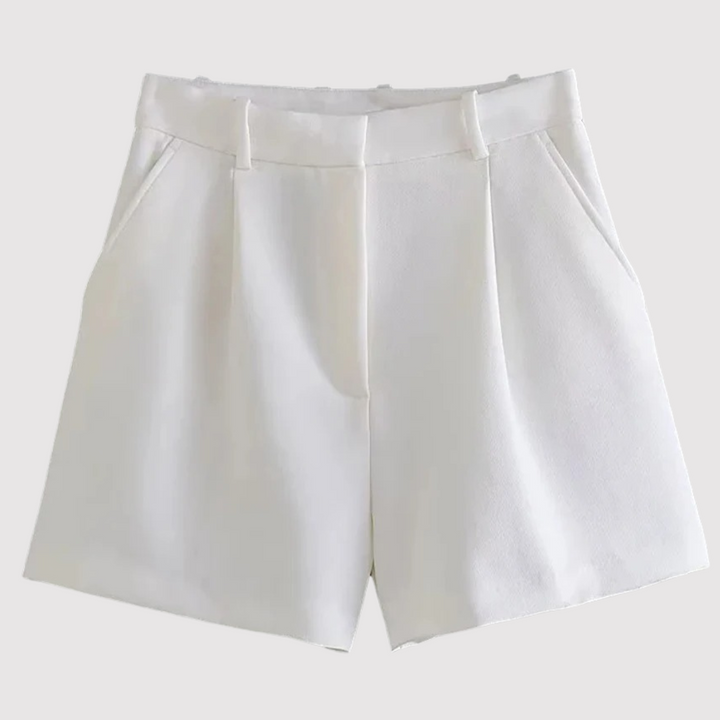 Frieda | Shorts elegantes con pliegues