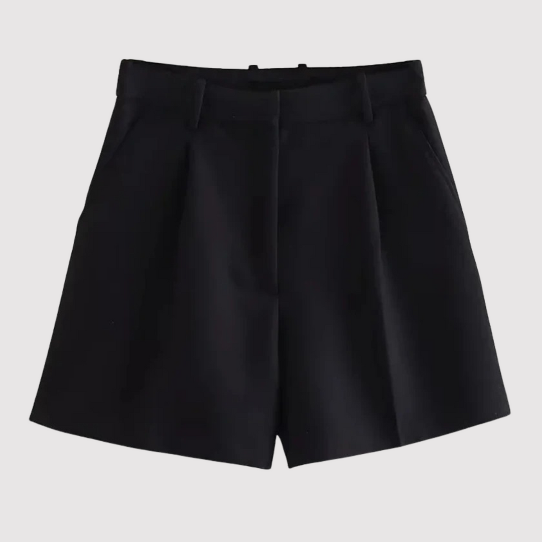 Frieda | Shorts elegantes con pliegues