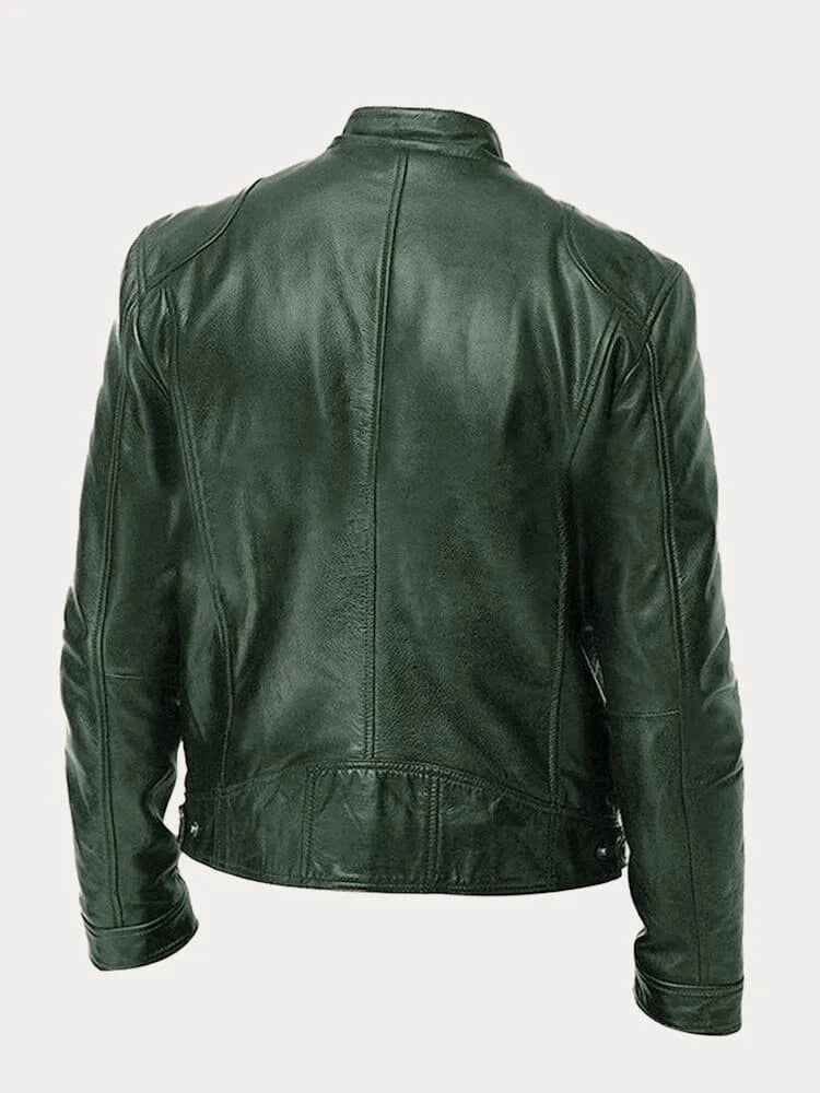 Rafael | Chaqueta casual efecto piel