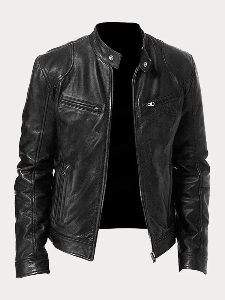 Rafael | Chaqueta casual efecto piel