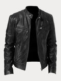 Rafael | Chaqueta casual efecto piel