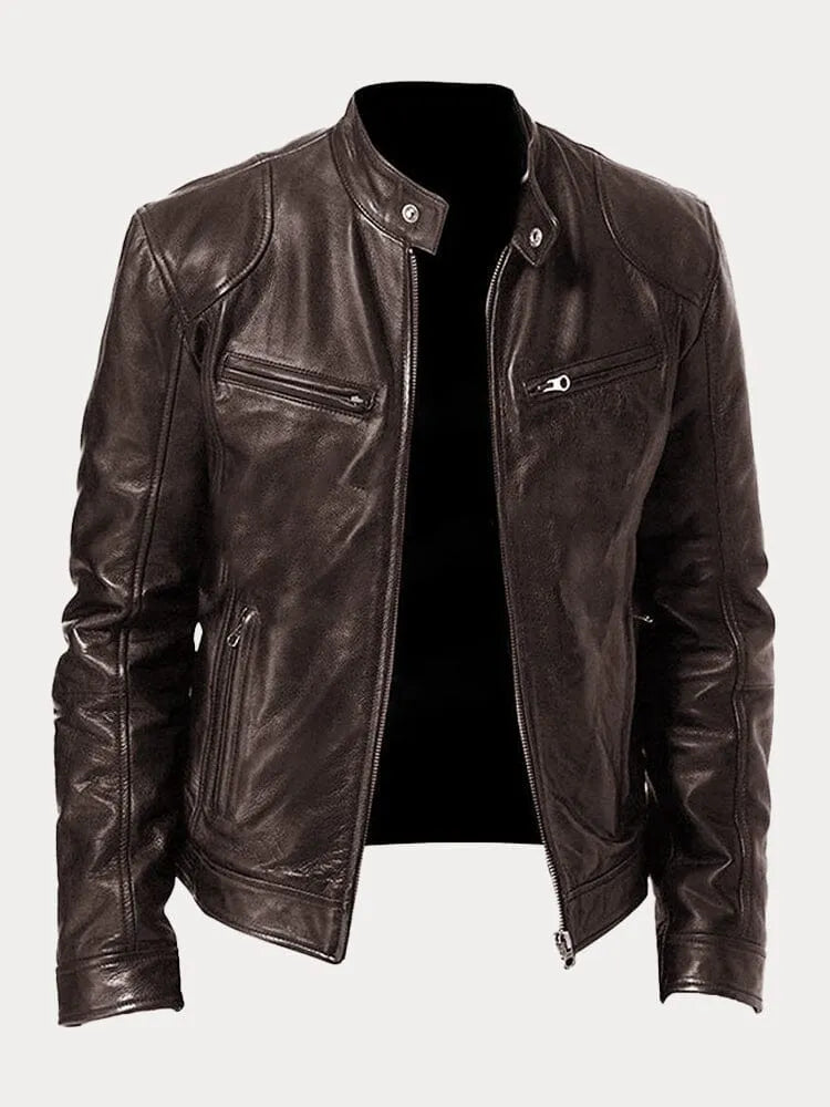 Rafael | Chaqueta casual efecto piel