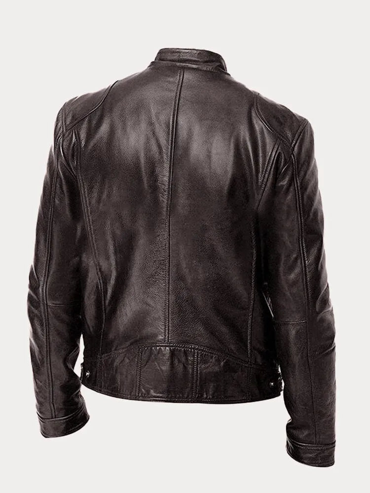 Rafael | Chaqueta casual efecto piel