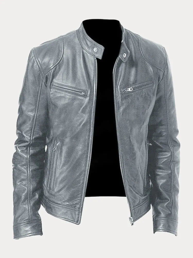 Rafael | Chaqueta casual efecto piel