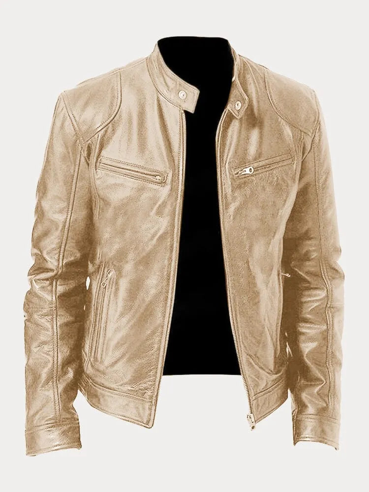 Rafael | Chaqueta casual efecto piel