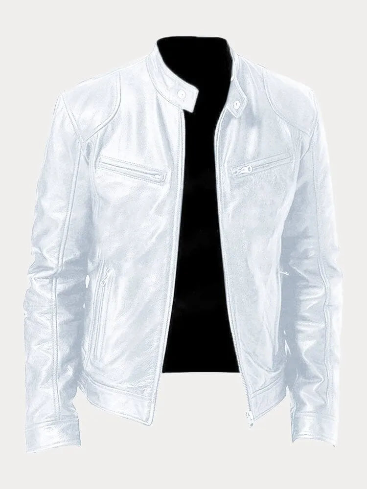Rafael | Chaqueta casual efecto piel