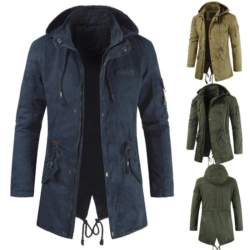 Salvador | Chaqueta de invierno acolchada con capucha