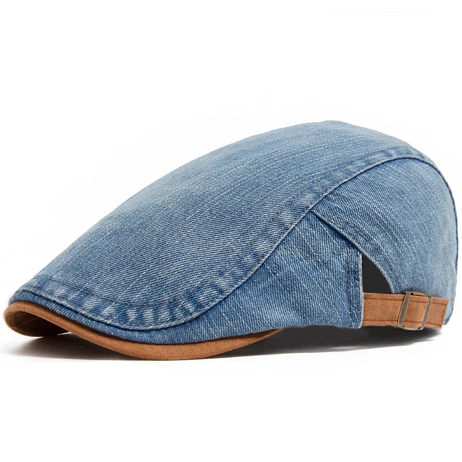 Otto | Gorra plana denim premium para hombre (1+1 GRATIS)