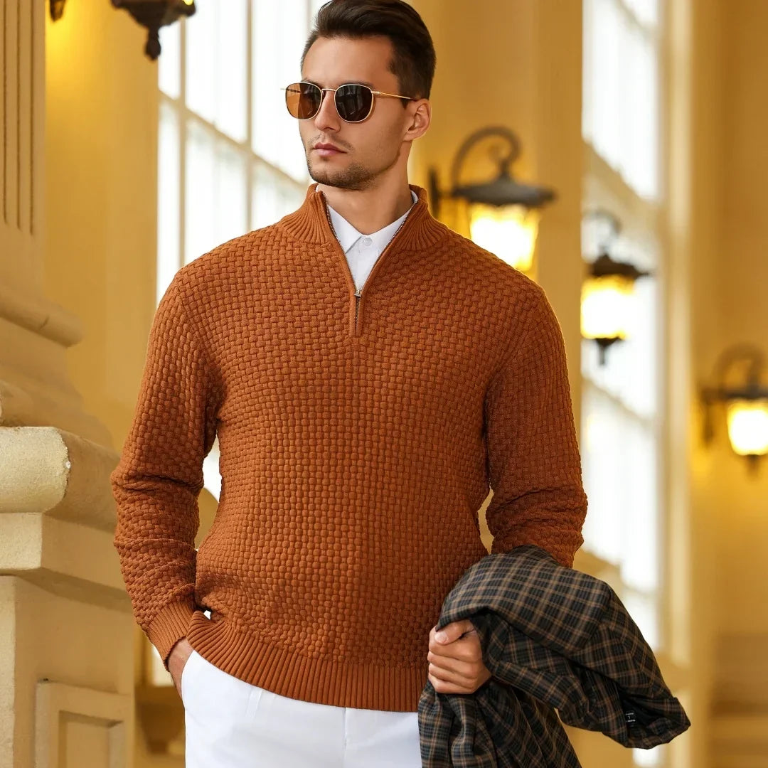 Paulino | Jersey de textura gofrada