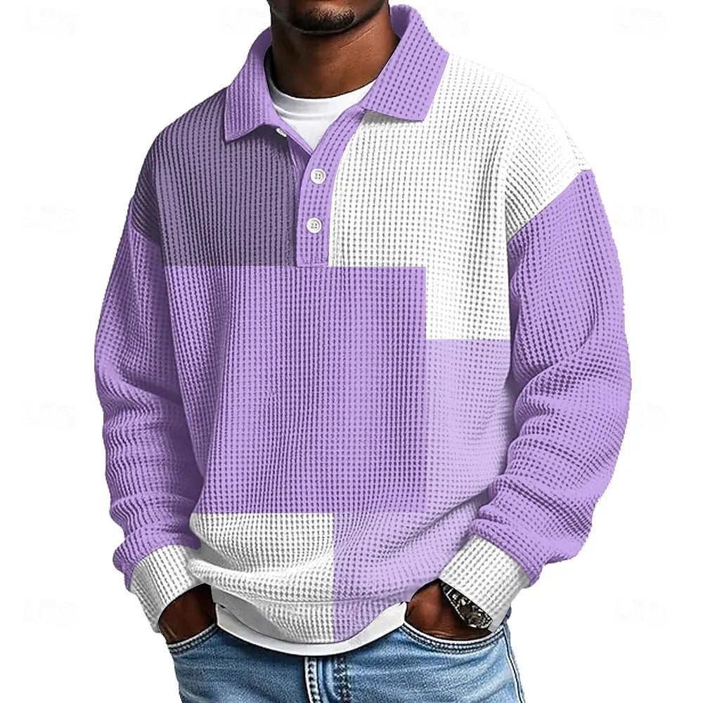 Cirilo | Polo retro de manga larga