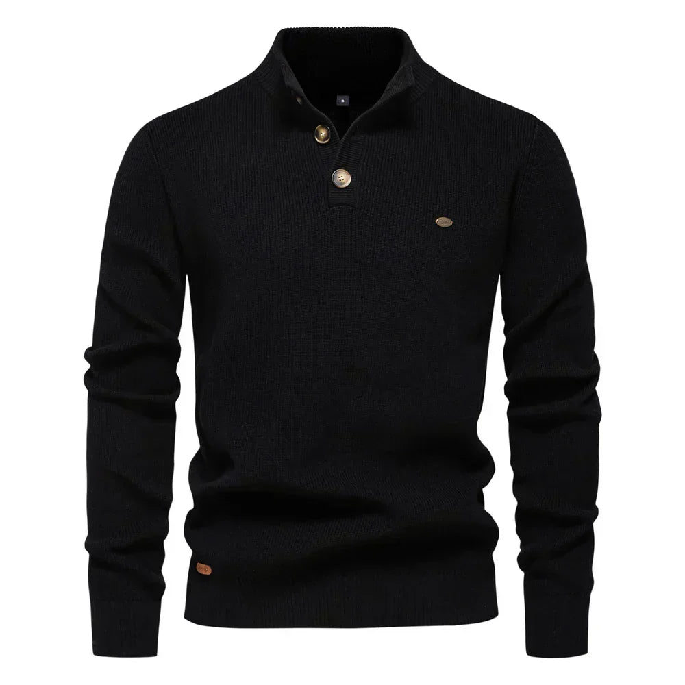 Alfredo | Jersey con detalle de botones